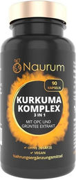 Naurum Kurkuma Komplex 3 in 1 Vegan Kapseln – Bild 1 von 1