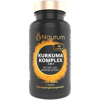 Produktbild von Naurum Kurkuma Komplex 3 in 1 Vegan Kapseln