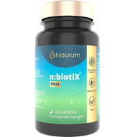 Produktbild von Naurum n:biotiX Pro Bakterienkulturen mit Ballaststoffen und Zink Kapseln vegan laktosefrei glutenfrei 60 Stück