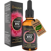 Produktbild von Naurum Vitamin B12 Trio Komplex Tropfen vegan glutenfrei laktosefrei für Schwangere und Stillende