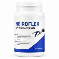 Produktbild von Neiroflex Kapseln von GLOBAL D LTD zur kognitiven Balance und Unterstützung der Konzentration 30 Kapseln