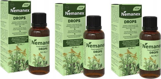 Nemanex Tropfen mit Zink, Biotin und Selen sowie Artischocke 3x 30 ml – Bild 1 von 1