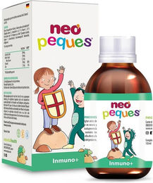 Neo Peques Inmuno+ Immun Sirup für Kinder mit Acerola und Hagebutte, laktosefrei und glutenfrei, 150 ml – Bild 1 von 2
