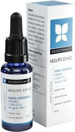 Neobotanics NEOLIPO Vitamin D3+K2 Tropfen ohne Zusatzstoffe 30 ml – Bild 1 von 1