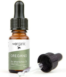 NeoOrganic Bio-Oreganoöl Origanum vulgare naturreines ätherisches Öl Bio ohne Zusatzstoffe 10 ml – Bild 1 von 2