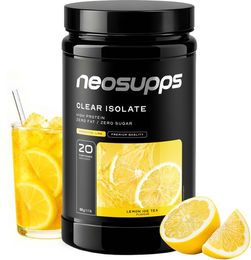 Neosupps Clear Whey Isolat Lemon Ice Tea Zitrone 500g Zuckerfrei Protein Pulver – Bild 1 von 3