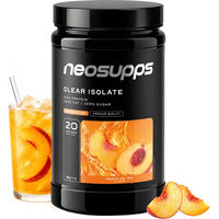 Produktbild von Neosupps Clear Whey Isolat Peach Ice Tea, 500g, zuckerfreies Proteinpulver