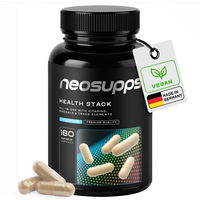 Produktbild von Neosupps Health Stack Multivitamin Komplex vegan für Sportler 180 Kapseln