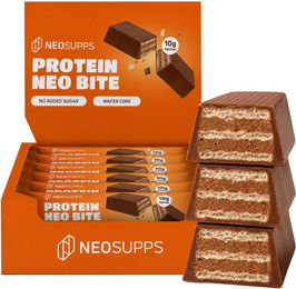 Neosupps NeoBite Proteinriegel Schokolade, 12 x 38g – Bild 1 von 3