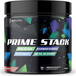 Neosupps Prime Stack Beeren-Mix Aminosäuren Pulver vegan 450g – Bild 1 von 4