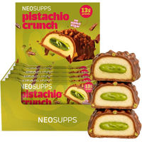 Produktbild von Neosupps Protein Bar Pistachio Crunch Proteinriegel mit Pistazienstücken 12 x 45g