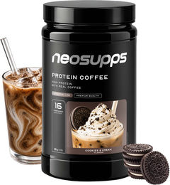 Neosupps Protein Coffee Cookies & Cream Proteinpulver 500g – Bild 1 von 2