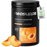 Produktbild von Neosupps Terminus Booster Peach Ice Tea Pre Workout Pulver vegan 540g