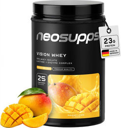 Neosupps Vision Whey Mango Lassi Proteinpulver laktosefrei 750 g – Bild 1 von 3