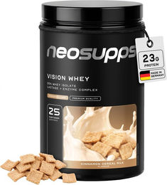 Neosupps Vision Whey Protein Cinnamon Cereal Milk Proteinpulver 750 g – Bild 1 von 3