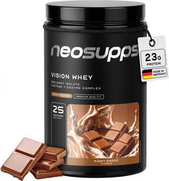 Neosupps Vision Whey Protein Kiddy Schokolade, laktosefreies Proteinpulver, 750g – Bild 1 von 2
