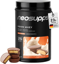 Neosupps Vision Whey Protein Mischung Schokolade laktosefrei 750g Pulver – Bild 1 von 3