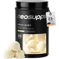 Produktbild von Neosupps Vision Whey Protein Mischung Vanille 750g laktosefreies Proteinpulver