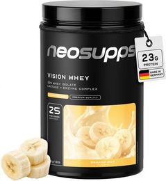 Neosupps Vision Whey Protein Pulver Banane 750g – Bild 1 von 3