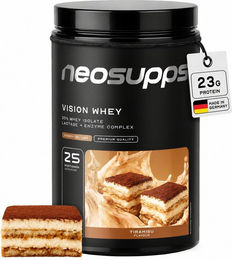 Neosupps Vision Whey Protein Pulver Tiramisu laktosefrei 1000 g – Bild 1 von 2