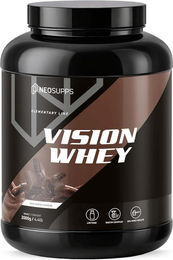 Neosupps Vision Whey Rich Choco Protein Pulver Schokolade laktosefrei 1000 g – Bild 1 von 2