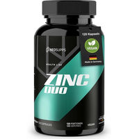 Produktbild von Neosupps Zink Kapseln vegan für Sportler 120 Stück