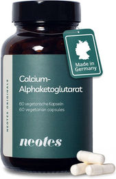 neotes Calcium-Alphaketoglutarat Kapseln vegetarisch ohne Zusatzstoffe für Senioren 60 Stück – Bild 1 von 3