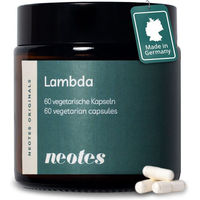 Produktbild von neotes Lambda plus Kapseln mit BCAA vegan und ohne Zusatzstoffe