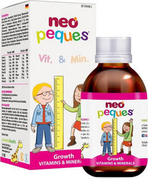Neovital Neo Peques Growth Multivitamin Sirup für Kinder laktosefrei und glutenfrei – Bild 1 von 2