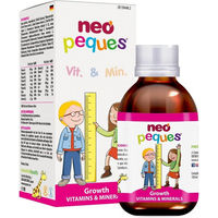 Produktbild von Neovital Neo Peques Growth Multivitamin Sirup für Kinder laktosefrei und glutenfrei