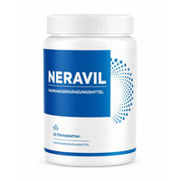 Produktbild von Neravil Kapseln von GLOBAL D LTD zur Unterstützung der männlichen Vitalität und Leistungsfähigkeit 30 Kapseln