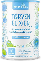 Nerven Elixir Powder Alpha Foods Vegan – Bild 1 von 1