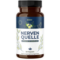 Produktbild von Nervenquelle B-Komplex Kapseln mit Vitamin B und pflanzlichem Ursprung 60 Kapseln