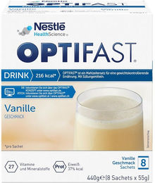 Nestle Health Science Optifast Home Drink Vanille Pulver 440 g – Bild 1 von 1