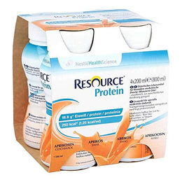 Nestlé Health Science RESOURCE Protein Drink Aprikose 4x200 ml – Bild 1 von 1
