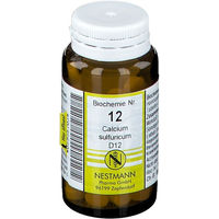 Produktbild von NESTMANN Biochemie Nr. 12 Calcium sulfuricum D12 Tabletten 100 Stück laktosehaltig