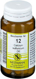 NESTMANN Biochemie Nr. 12 Calcium sulfuricum D6 Tabletten 100 Stück laktosehaltig – Bild 1 von 2