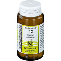 Produktbild von NESTMANN Biochemie Nr. 12 Calcium sulfuricum D6 Tabletten 100 Stück laktosehaltig