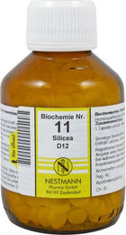 Nestmann Pharma Biochemie 11 Silicea D12 Tabletten 400 Stück – Bild 1 von 2