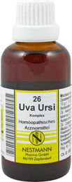 Nestmann Pharma Uva Ursi Komplex Nr. 26 Dilution 50 ml Lösung – Bild 1 von 2