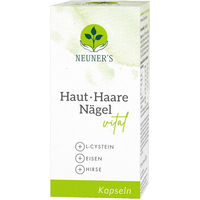Produktbild von Neuner's Haut Haare Nägel vital Kapseln mit Zink, Biotin und Selen 60 Kapseln