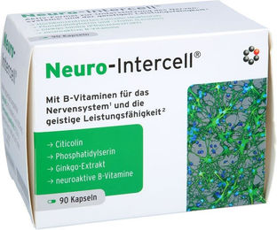Neuro-Intercell B-Komplex Kapseln von Intercell-Pharma vegan 90 Stück – Bild 1 von 2