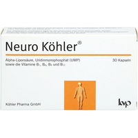 Produktbild von Neuro Köhler B-Komplex Kapseln glutenfrei laktosefrei ohne Gelatine und Zusatzstoffe