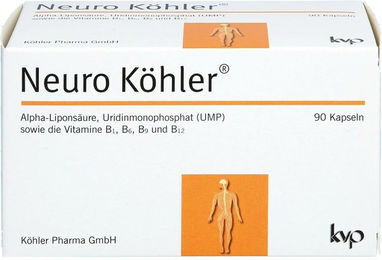 Neuro Köhler B-Komplex Kapseln vegan glutenfrei laktosefrei ohne Gelatine – Bild 1 von 1