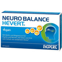 Produktbild von Neurobalance Hevert Kapseln vegan laktosefrei glutenfrei 60 Stück