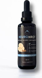 NeuroHrot Tinktur von Hrotlife mit Hericium, Vitamin B12 und Ashwagandha 60ml – Bild 1 von 2
