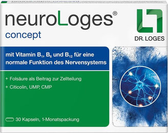 neuroLoges Concept B-Komplex Kapseln 30 Stück – Bild 1 von 2
