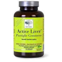 Produktbild von New Nordic ACTIVE LIVER Gummis zuckerfrei Pfirsich Mango 60 Stück
