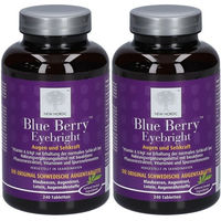 Produktbild von New Nordic Blue Berry Eyebright Kräuter-Komplex mit Vitamin A Tabletten