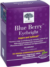 NEW NORDIC Blue Berry Kräuter-Komplex mit Vitamin A Tabletten vegetarisch 120 Stück – Bild 1 von 2